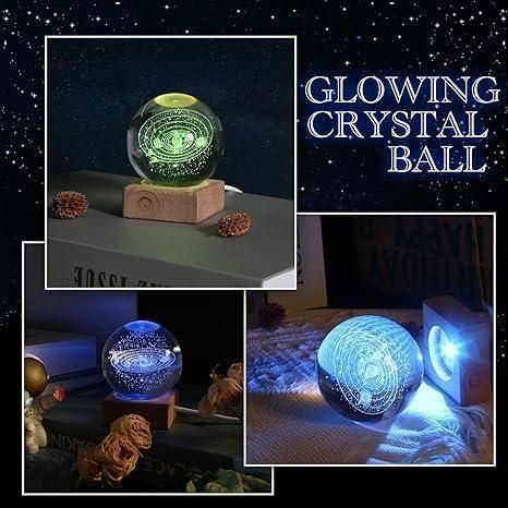 3D Crystal Lamp Ball(Assorted Design) - K360WORLD
