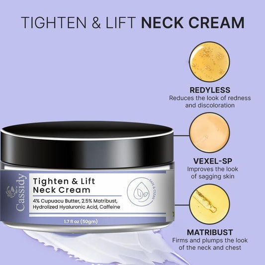 CASSIDY Tighten & lift Neck Cream 50gm - K360WORLD