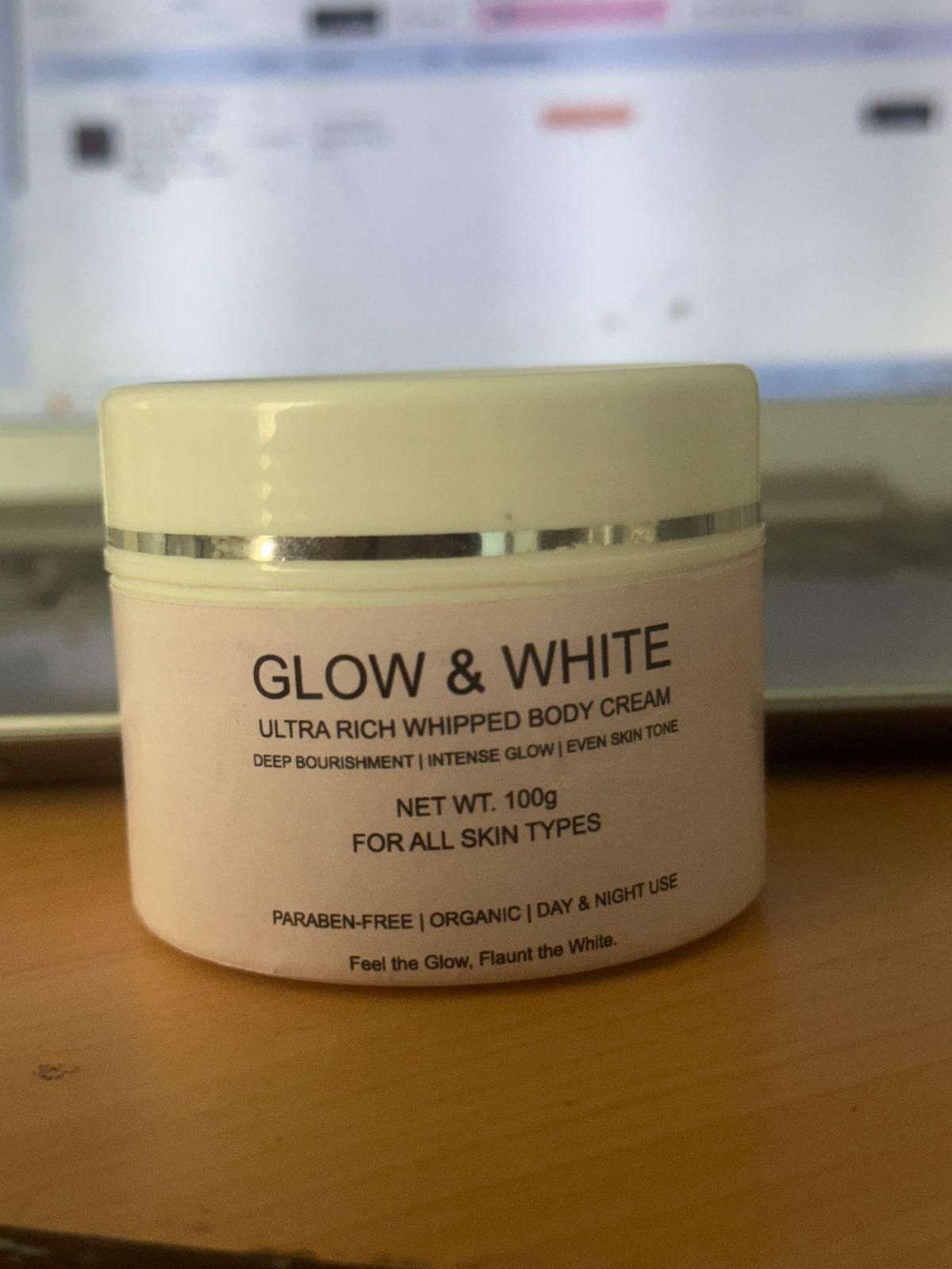 Glow & White Body Cream 100gm Each (Pack of 2) - K360WORLD