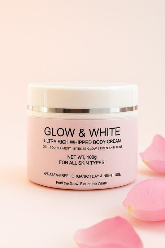 Glow & White Body Cream 100gm Each (Pack of 2) - K360WORLD