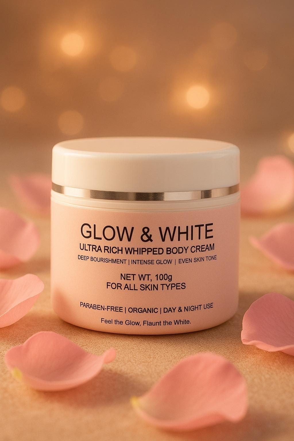Glow & White Body Cream 100gm Each (Pack of 2) - K360WORLD